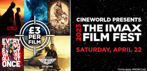 Imax on sale film fest